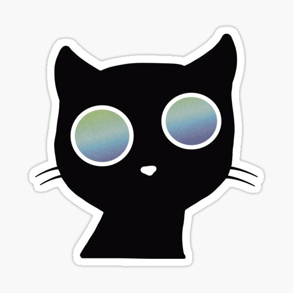 Item preview, space cat designed and sold by Tallulah-Malibu.