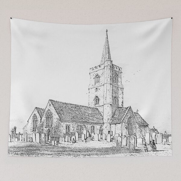 Item preview, Medieval Church designed and sold by AM FineArtPrints.