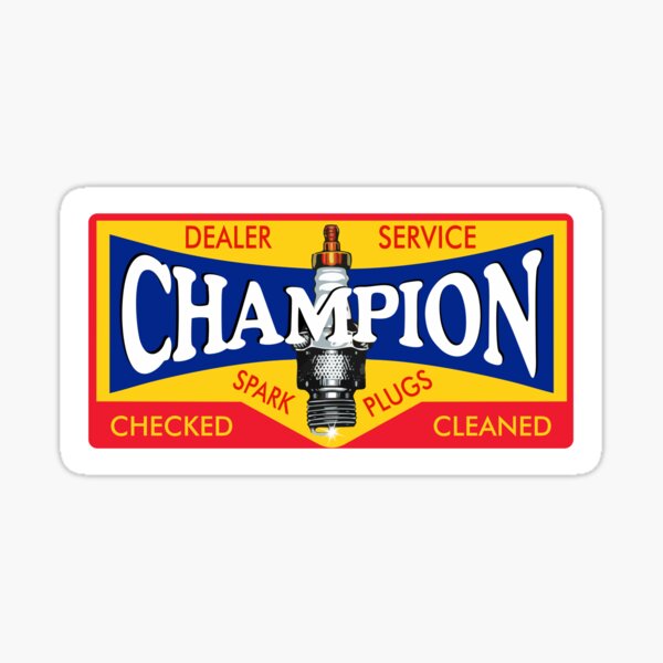 Champion Sparks Sticker