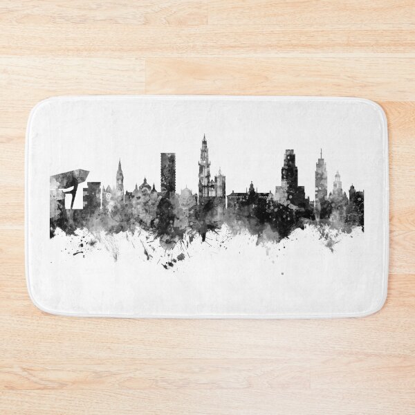Item preview, Antwerp Belgium Skyline designed and sold by ArtPrints.