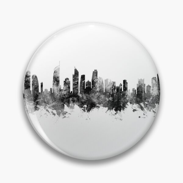 Item preview, Gold Coast Australia Skyline designed and sold by ArtPrints.