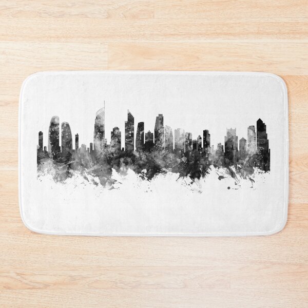 Item preview, Gold Coast Australia Skyline designed and sold by ArtPrints.