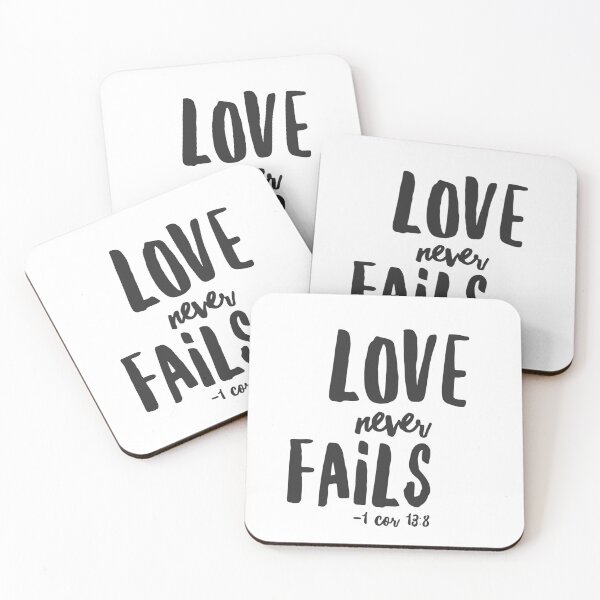 Item preview, Love never fails designed and sold by ashdenent.
