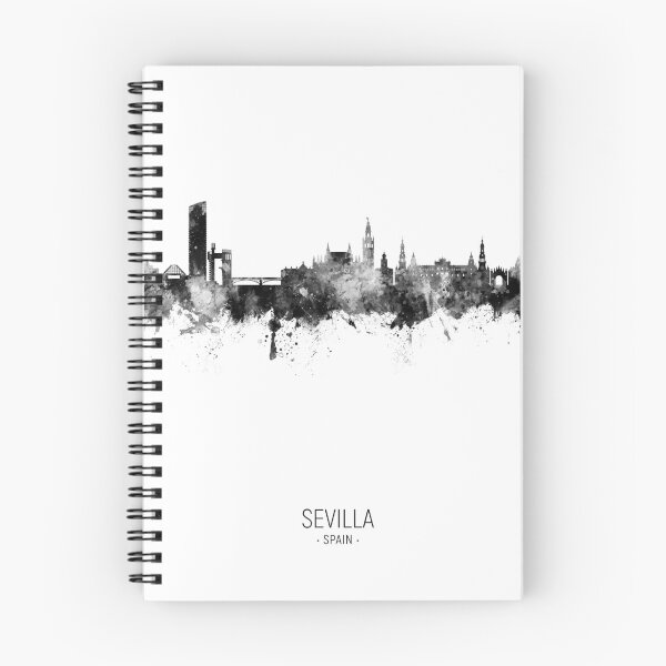 Item preview, Sevilla Spain Skyline designed and sold by ArtPrints.
