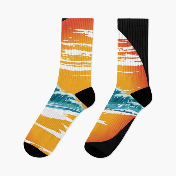 Item preview, Twin peaks sea waves in midnight summer moon designed and sold by cotros.