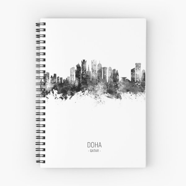 Item preview, Doha Qatar Skyline designed and sold by ArtPrints.
