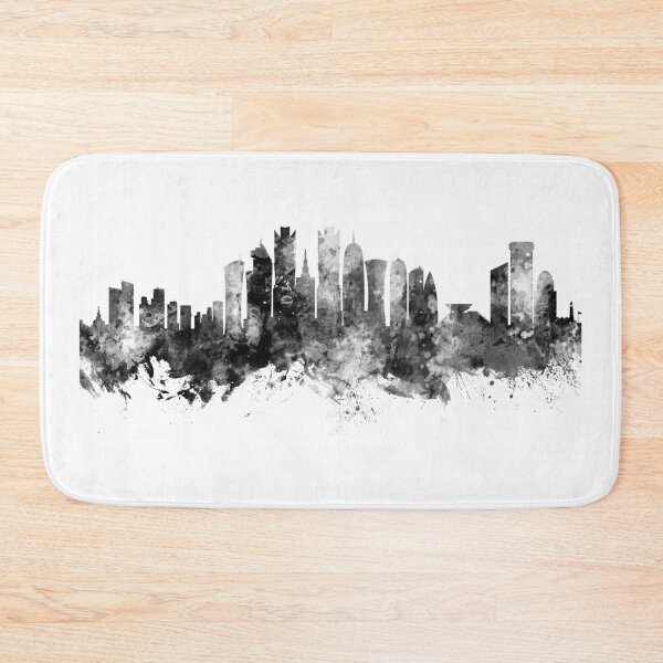 Item preview, Doha Qatar Skyline designed and sold by ArtPrints.