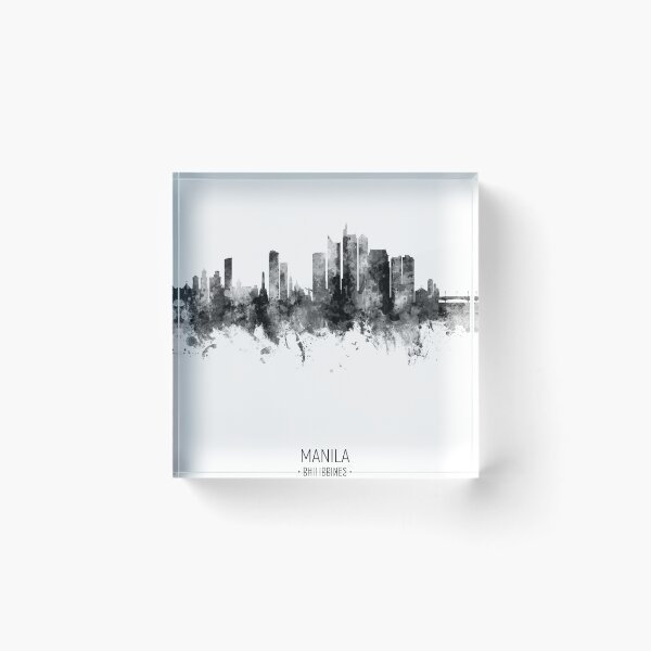 Item preview, Manila Philippines Skyline designed and sold by ArtPrints.