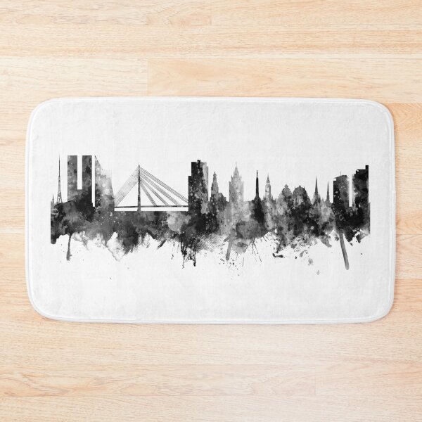 Item preview, Riga Latvia Skyline designed and sold by ArtPrints.