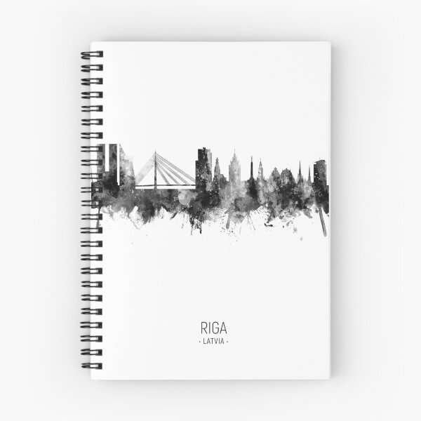 Item preview, Riga Latvia Skyline designed and sold by ArtPrints.