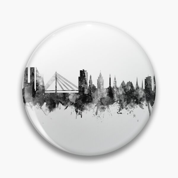 Item preview, Riga Latvia Skyline designed and sold by ArtPrints.