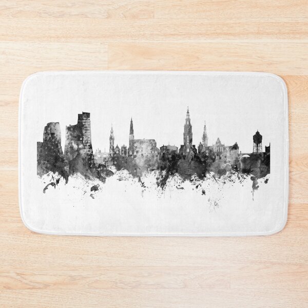 Item preview, Groningen The Netherlands Skyline designed and sold by ArtPrints.