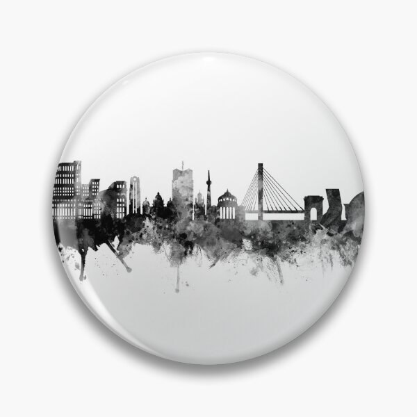 Item preview, Bucharest Romania Skyline designed and sold by ArtPrints.