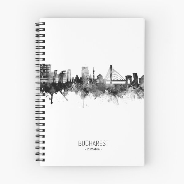 Item preview, Bucharest Romania Skyline designed and sold by ArtPrints.
