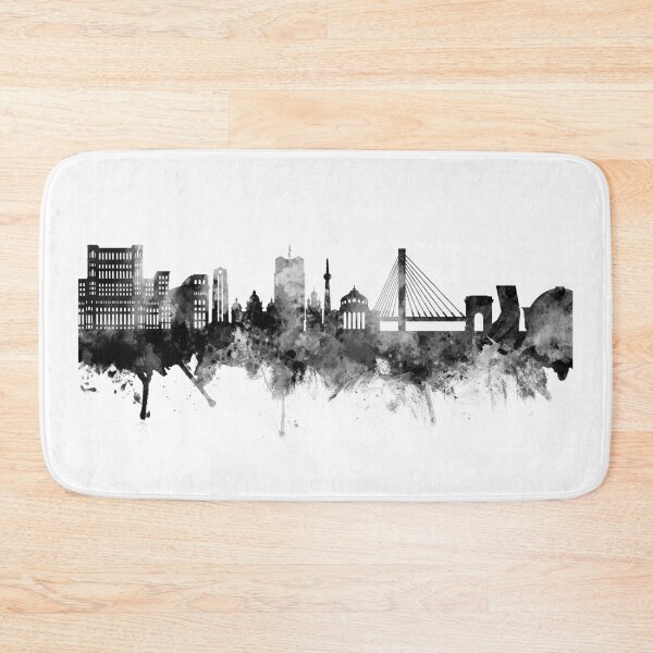 Item preview, Bucharest Romania Skyline designed and sold by ArtPrints.