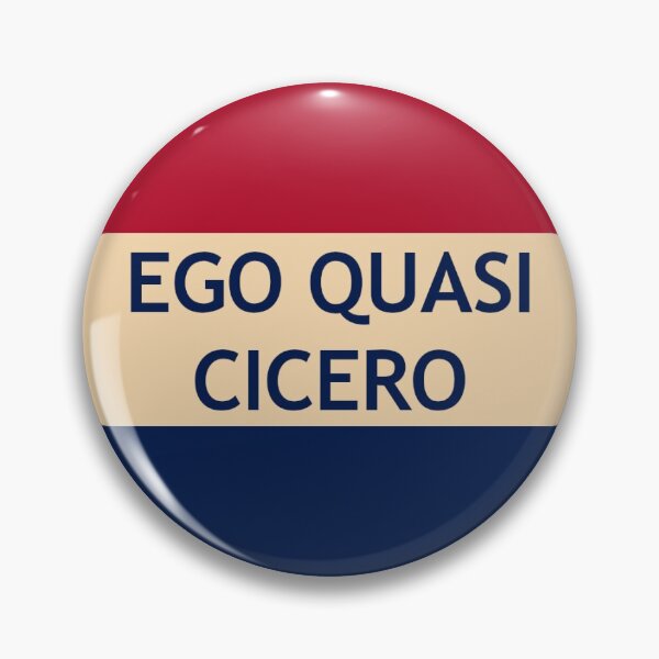 Item preview, I Like Cicero (I Like Ike Parody: Simple Red White and Blue Version) designed and sold by PClaudius.