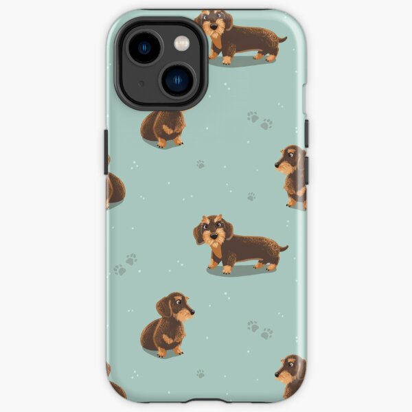 Perro tejonero Funda resistente para iPhone