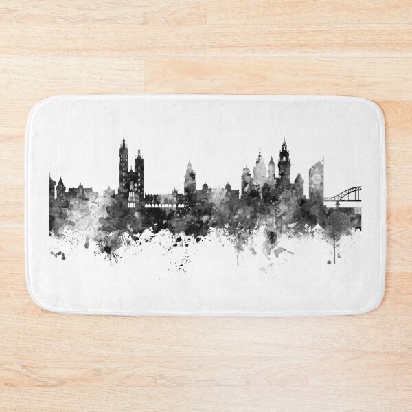 Item preview, Krakow Poland Skyline designed and sold by ArtPrints.