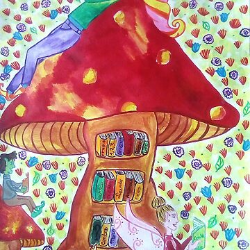 Aperçu de l'œuvre Mutlitrolls illustration colorée de Stéphanie Pluquin