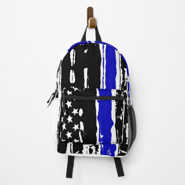 Item preview, I Back the Blue American Police Support Blue Line  designed and sold by tgulko.