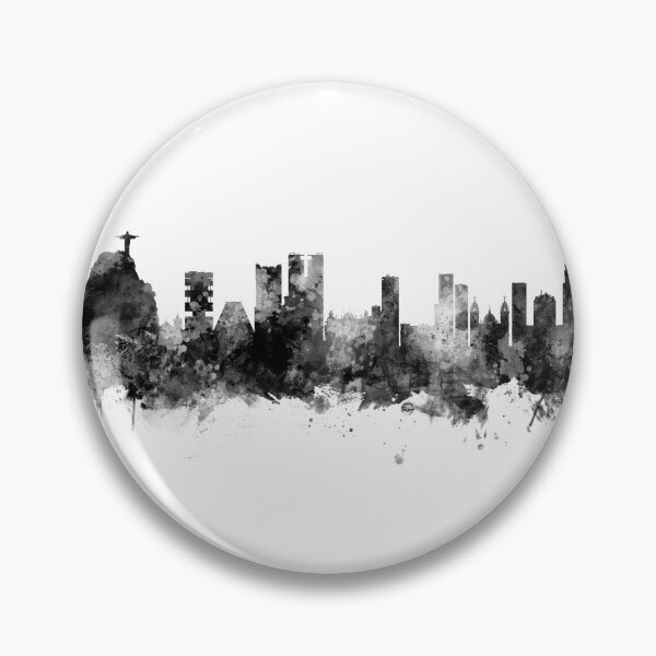 Item preview, Rio de Janeiro Brazil Skyline designed and sold by ArtPrints.