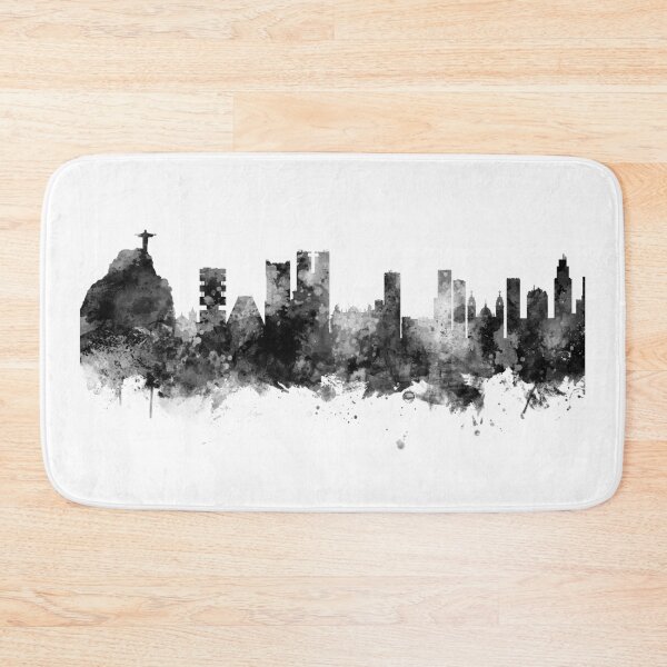 Item preview, Rio de Janeiro Brazil Skyline designed and sold by ArtPrints.