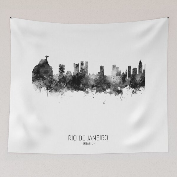 Item preview, Rio de Janeiro Brazil Skyline designed and sold by ArtPrints.