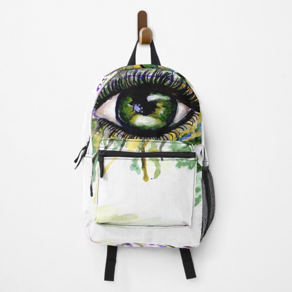 Item preview, Green Eye with floral designed and sold by AnnArtshock.