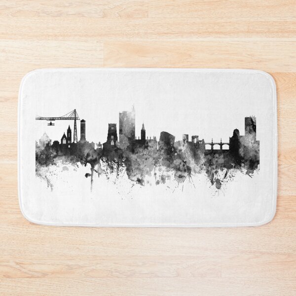 Item preview, Newport Wales Skyline designed and sold by ArtPrints.