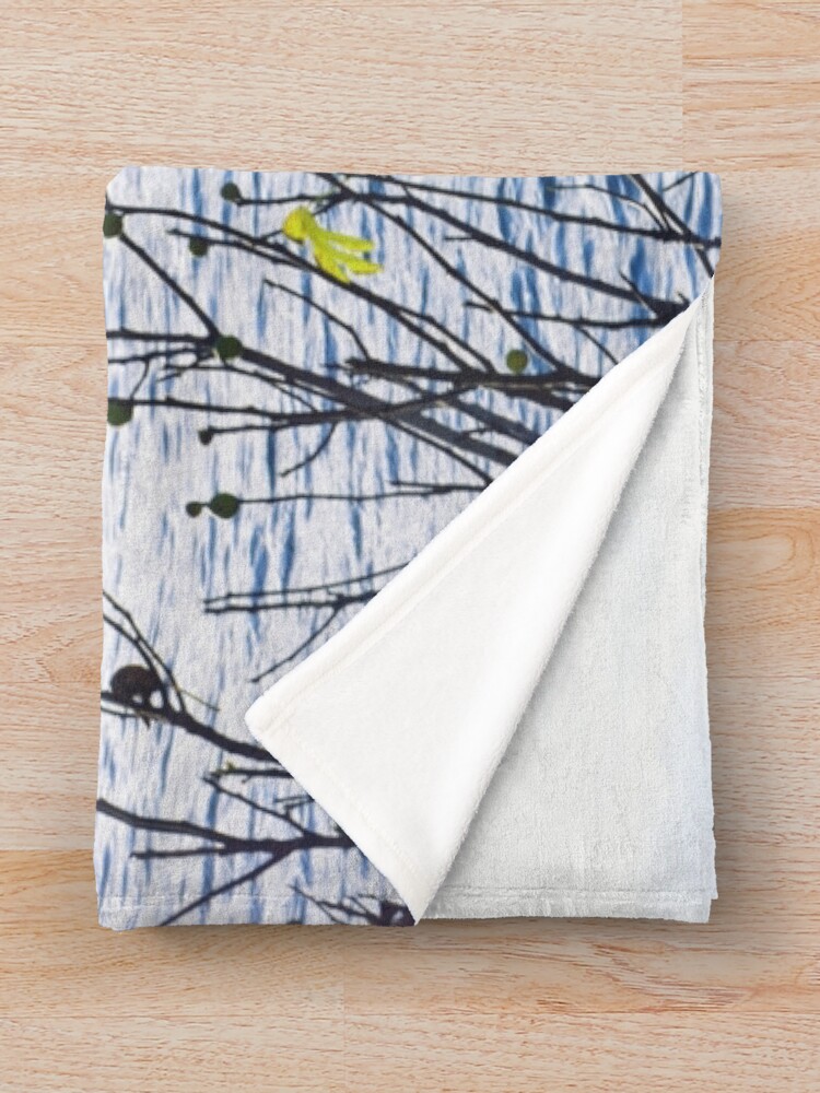 Thumbnail 3 of 6, Throw Blanket, Through The Reeds designed and sold by TheRealFG.