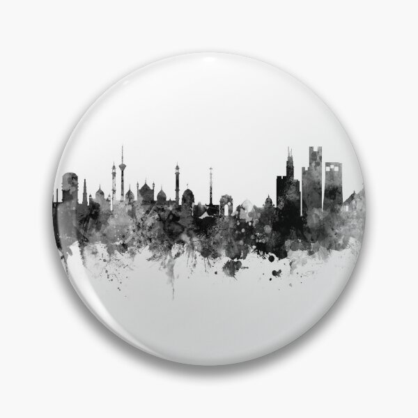Artikelvorschau, New Delhi India Skyline entworfen und verkauft von ArtPrints.