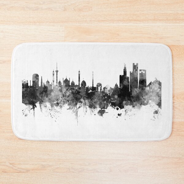 Item preview, New Delhi India Skyline designed and sold by ArtPrints.
