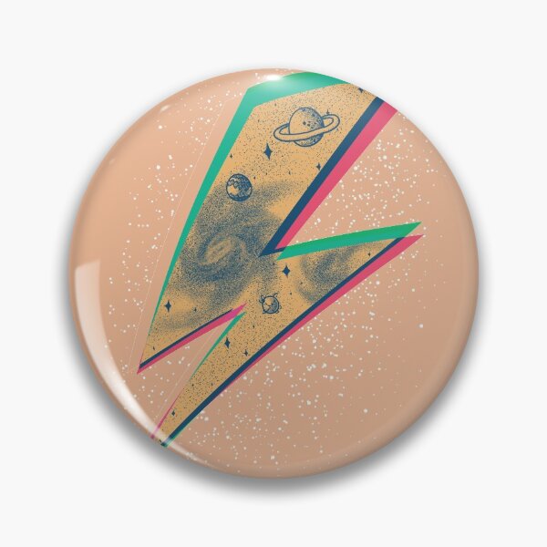 Item preview, Bowie | Ziggy Stardust | Reusable Facemask | Preppy Pink Aesthetic | Original Art Pillowcase | Wall Art | Lightning Bolt | Rock n Roll | Bestselling Symbol Design | Stay Home Again designed and sold by Any Color Designs.