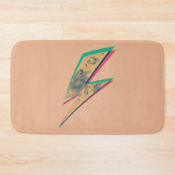 Item preview, Bowie | Ziggy Stardust | Reusable Facemask | Preppy Pink Aesthetic | Original Art Pillowcase | Wall Art | Lightning Bolt | Rock n Roll | Bestselling Symbol Design | Stay Home Again designed and sold by Any Color Designs.