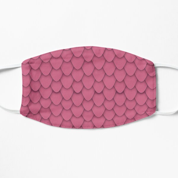 Pink Dragon Scales Mask