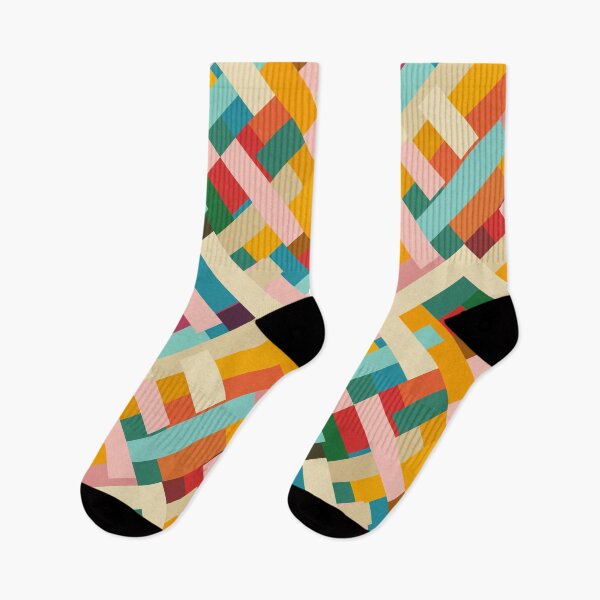 Artikelvorschau, Werehyena - Abstrakte Bunte Retro Style Kunst Muster entworfen und verkauft von Retro-Rocket.