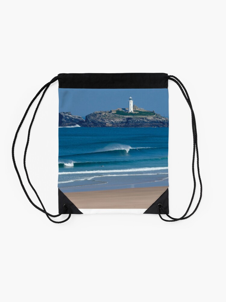 Alternate view of Godrevy Surf Drawstring Bag