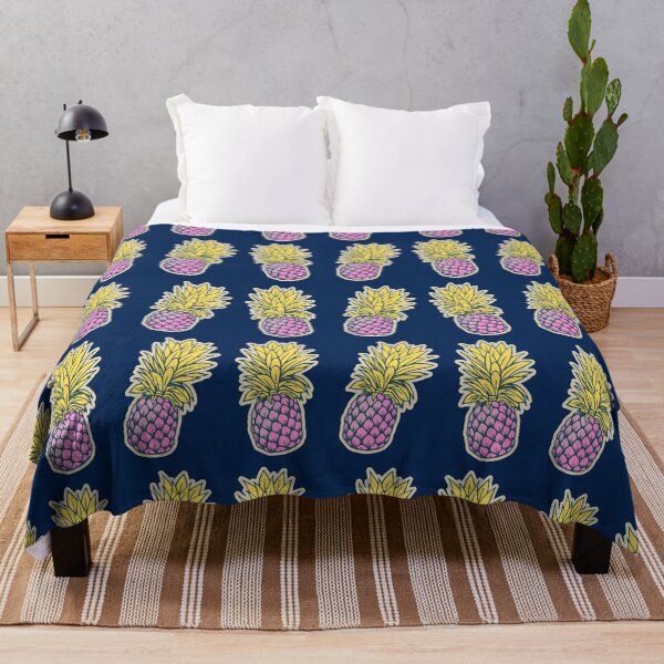 Item preview, Pink And Yellow Pineapple Pattern  designed and sold by Easy Breezy.