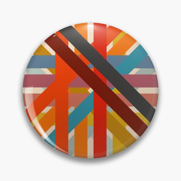 Item preview, Sutugius - Abstract Colorful Retro Style Stripe Pattern designed and sold by Retro-Rocket.