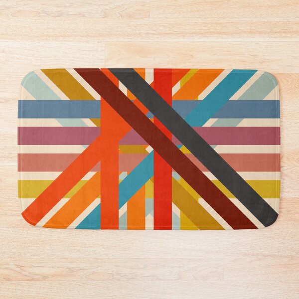 Item preview, Sutugius - Abstract Colorful Retro Style Stripe Pattern designed and sold by Retro-Rocket.