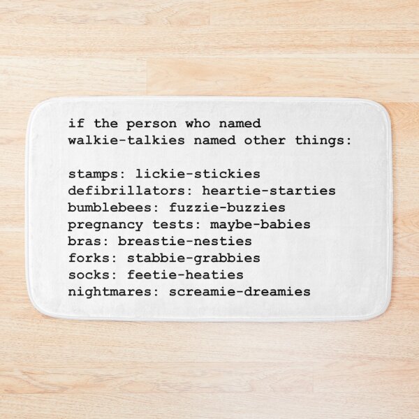 Item preview, If the person who named walkie-talkies named other things designed and sold by tiptoptees.