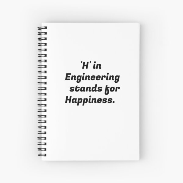Engineering Meme Spiral Notebook