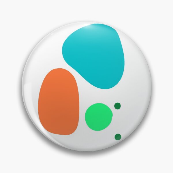 Item preview, ABSTRACT GEOMETRIC CIRCLES, MINIMALIST COLORFUL ART designed and sold by corner-shop.