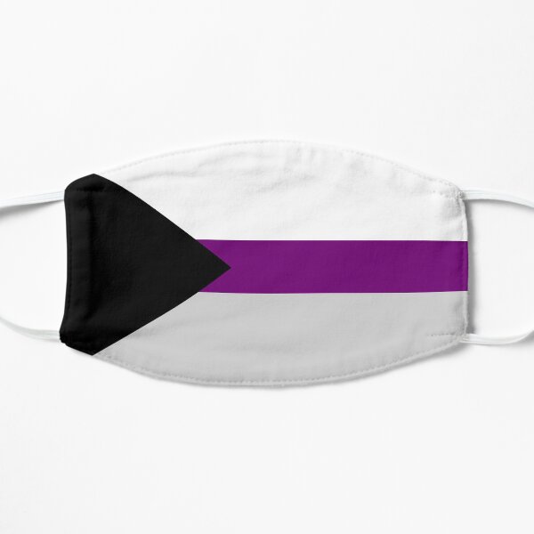 Demisexual Demi Pride Flag Stripes Mask