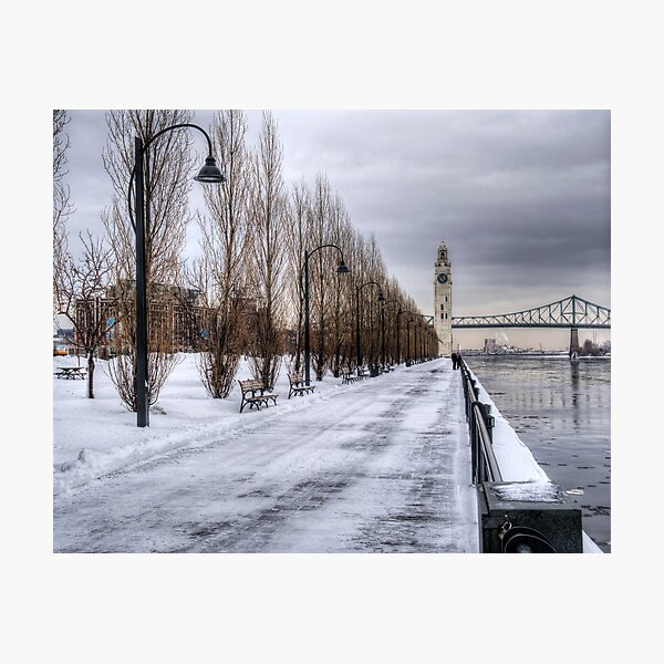 The Clocktower, Montreal Photographic Print