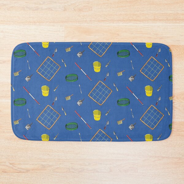 Item preview, Archaeology pattern blue designed and sold by strand-andstray.