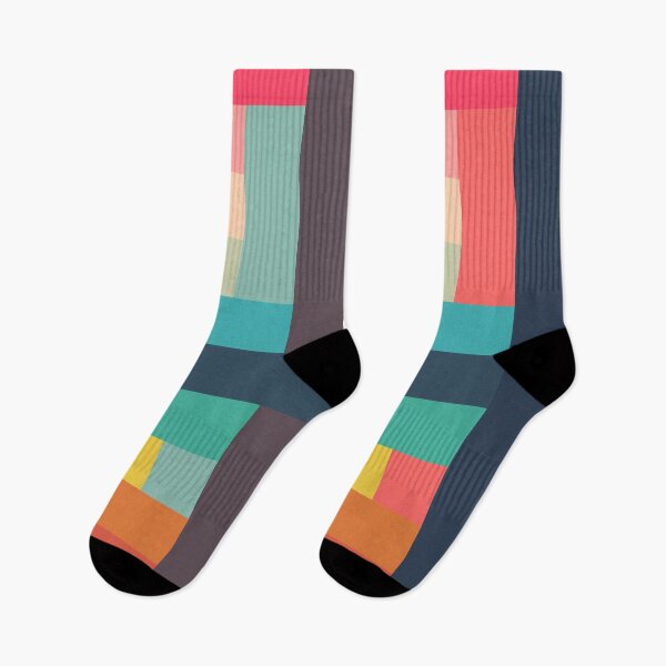 Item preview, Typhon - Abstract Colorful Retro Style Pixel and Stripe Pattern designed and sold by Retro-Rocket.
