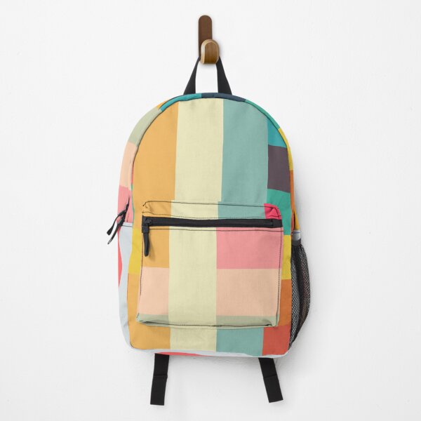 Item preview, Ubume - Abstract Colorful Retro Style Stripe Pattern designed and sold by Retro-Rocket.