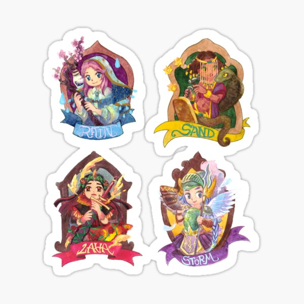 Goddess of Seasons Sticker