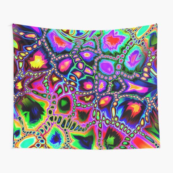 Spectrum of Abstract Shapes Tapestry